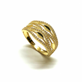 ANILLO ORO 18KT CIRCONITAS D11MM PESO G3,10