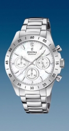 FESTINA SEÑORA ACERO CRONO CON DIAMANTE 1MM (CALIDAD:SI) 0,0055 CTS