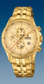 FESTINA CABALLERO CRONO ACERO DORADO