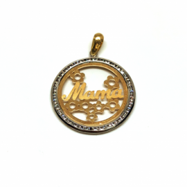 COLGANTE ORO 18KT MAMA PESO G1,0 D20MM