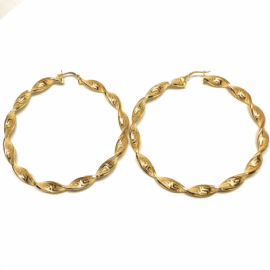 AROS ORO 18KT GRECA D64X6MM PESO G9,20