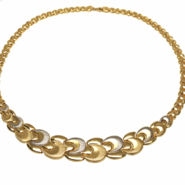 GARGANTILLA ORO 18KT ESTAMPADO TALLADO 45CM D16X2,30MM PESO G22,90