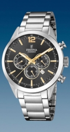 FESTINA CABALLERO CRONO ACERO