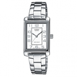 CASIO SEÑORA RECTANGULAR ACERO