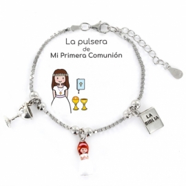 PULSERA PLATA RODIADA 