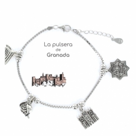 PULSERA PLATA RODIADA 