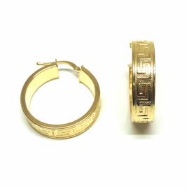 AROS ORO 18KT GRECA D20X6MM PESO G2,55