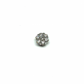 COLGANTE ORO 18KT, BRILLANTES (H-SI) 6P 0,105CTS 1P 0,070CTS D6MM  PESO G1,50