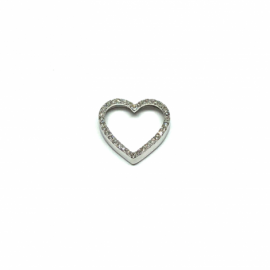 COLGANTE ORO 18KT, BRILLANTES (H-SI) 34P 0,110CTS D11,5MM PESO G0,60