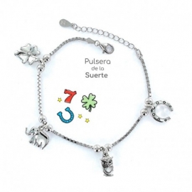 PULSERA PLATA RODIADA 