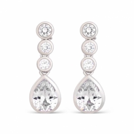 PENDIENTES PLATA LUXENTER