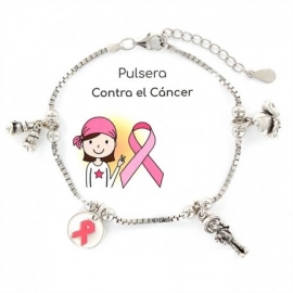 PULSERA PLATA RODIADA 