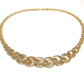 GARGANTILLA ORO 18KT ESTAMPADO 45CM D17X2,10MM PESO G23,05