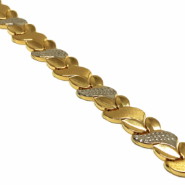 PULSERA ORO 18KT ESTAMPADO 20CM D11X2,15MM PESO G10,95