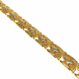 PULSERA ORO 18KT ESTAMPADO 20CM D11X2,15MM PESO G11,95