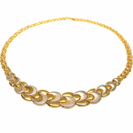 GARGANTILLA ORO 18KT ESTAMPADO 45CM D17X2MM PESO G23,60