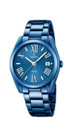 FESTINA SEÑORA ACERO AZUL