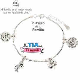 PULSERA PLATA RODIADA 