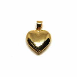 COLGANTE ORO 18KT CORAZON 12MM PESO G0,70