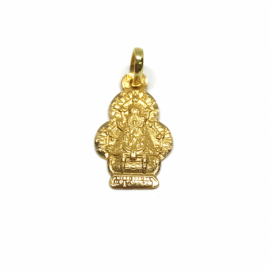 MEDALLA ORO 18KT VIRGEN DE LA CABEZA PESO G1,1 D11X15MM