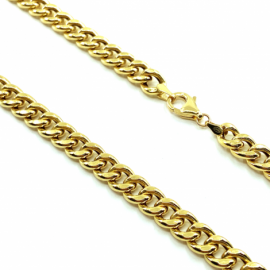 CADENA ORO 18KT ESLABON HUECO 60CM D6,40X3MM PESO G12,20