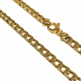 CADENA ORO 18KT ESLABON HUECO 60CM D5,30X1,80MM PESO G14,95