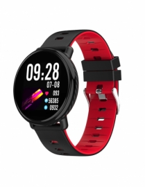 RELOJ SMARTWATCH EUROFEST NEGRO/ROJO 