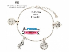 PULSERA PLATA RODIADA 