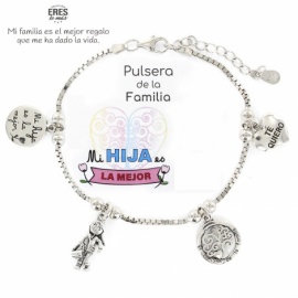 PULSERA PLATA RODIADA 