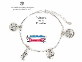 PULSERA PLATA RODIADA 