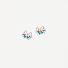 PENDIENTES PLATA 925 AGATHA RUIZ MARIPOSA