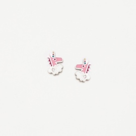 PENDIENTES PLATA 925 AGATHA RUIZ UNICORNIO