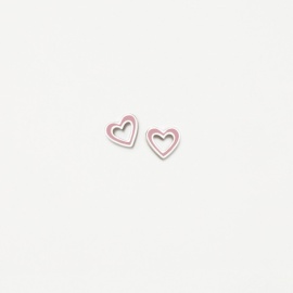 PENDIENTES PLATA 925 AGATHA RUIZ CORAZON JULIETA ROSA