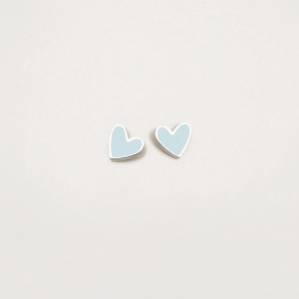 PENDIENTES PLATA 925 SUPERAGATHA CORAZON CIELO