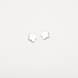PENDIENTES PLATA 925 SUPERAGATHA FLOR LISA
