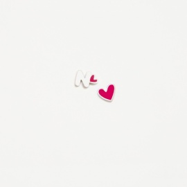 PENDIENTES PLATA 925 AGATHA RUIZ ABECEDARIO N