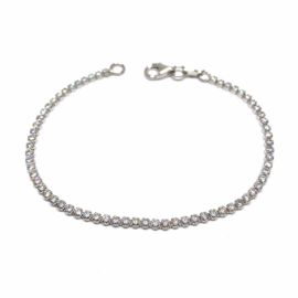 PULSERA RIVIER PLATA 925 RODIADA G3.2