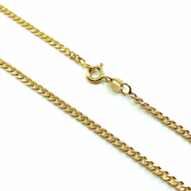 CADENA ORO 18KT BARBADA 60CM D2,60X1,05MM PESO G5,90