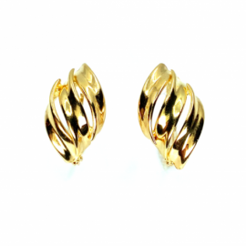 PENDIENTES ORO 18KT LLAMA D14X8MM PESO G1,25