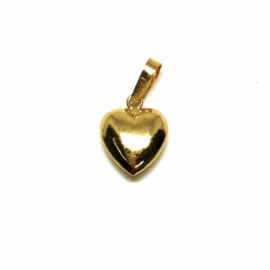 COLGANTE ORO 18KT CORAZON 8MM PESO G0,30