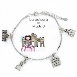 PULSERA PLATA RODIADA 