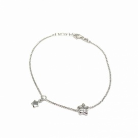 PULSERA PLATA 925 RODIADA ESTRELLITA