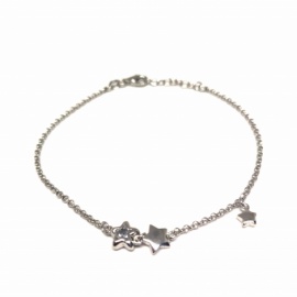 PULSERA PLATA 925 RODIADA ESTRELLITA