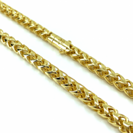 CADENA ORO 18KT REDONDA CIERRE OCULTO 60CM D6MM PESO G40,00