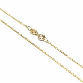 CADENA ORO 18KT FORZADA 50CM D1,15MM PESO G1,60