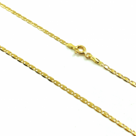 CADENA ORO 18KT ITALIANA PLANA 50CM D2,05MM PESO G3,20