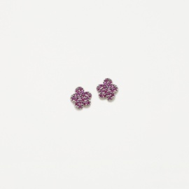 PENDIENTES PLATA 925 FLOR STARLIGHT