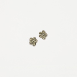 PENDIENTES PLATA 925 FLOR STARLIGHT