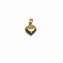 COLGANTE ORO 18KT CORAZON PEQUEÑO D8MM PESO G0,40