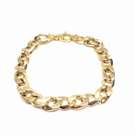 PULSERA ORO 18KT BARBADA D8,80X2,92MM 20CM PESO G13,40